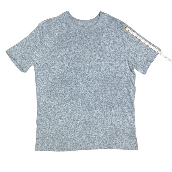 Old Navy Men's Soft Knit Sweater Tee Size S Heather Blue Gray Cozy Crewneck - Picture 8 of 10